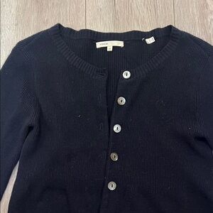 Vince Cashmere Cardigan with Pearl Buttons